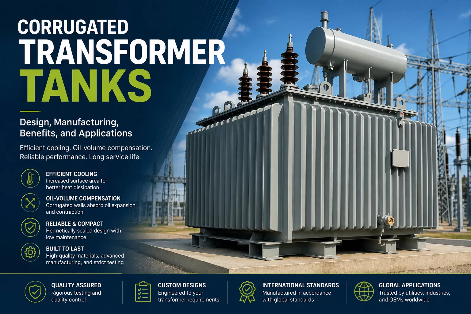Corrugated Transformer Tanks: Design & Manufacturing