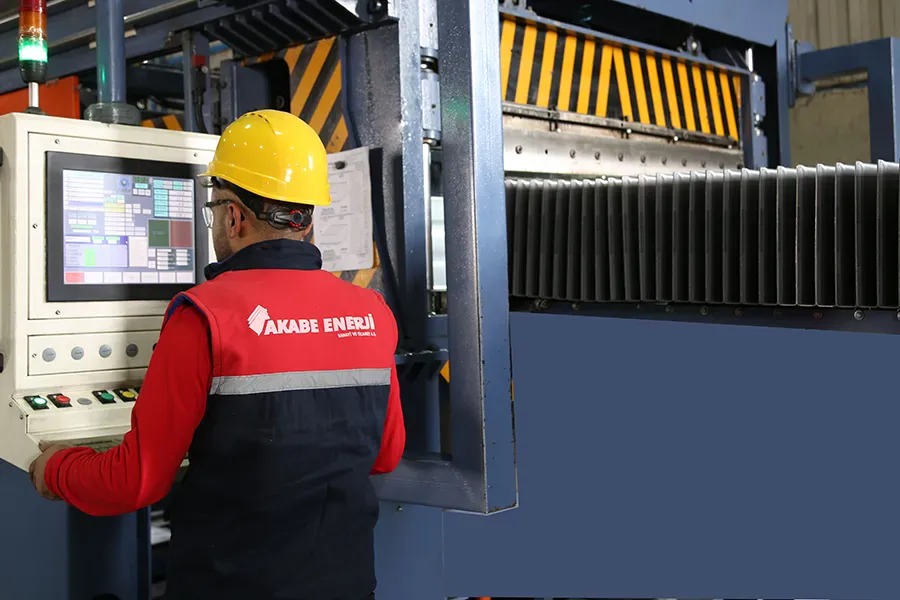 Akabe Enerji Endüstriyel Üretim Hattı – Trafo Soğutma Tankı İmalatı